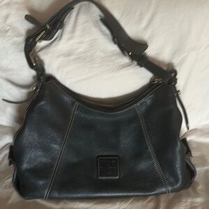 Dooney & Bourke Black Leather Shoulder Bag